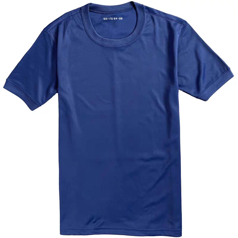 新款夏季短袖体能服T恤防短裤套装户外运动服圆领上衣透气消速干