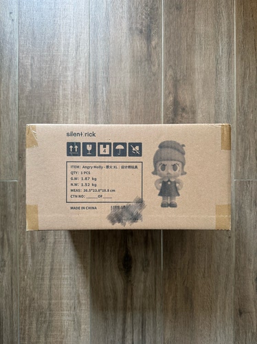 泡泡玛特POPMART原火XL奶凶Angry MOLLY可爱潮流手办公仔摆件礼物