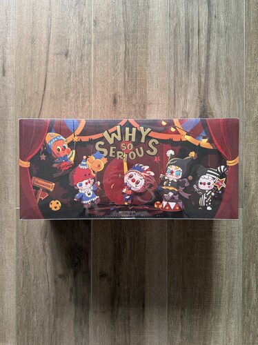 POP MART 泡泡玛特 WHY SO SERIOUS系列 万圣节 小丑毛绒挂件搪胶