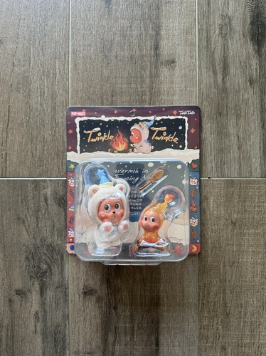 POPMART泡泡玛特Twinkle星星人冻土午后的温暖手办吊卡摆件玩具