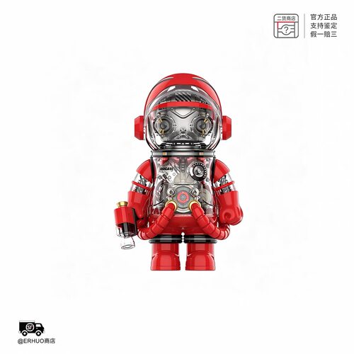 POPMART泡泡玛特MEGA珍藏SPACE MOLLY杜卡迪400%吊卡手办摆件礼物