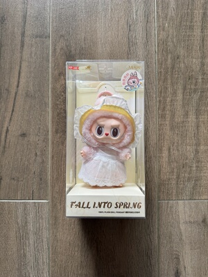 POPMART泡泡玛特MOKOKO春日花花系列搪胶毛绒公仔LABUBU挂件礼物