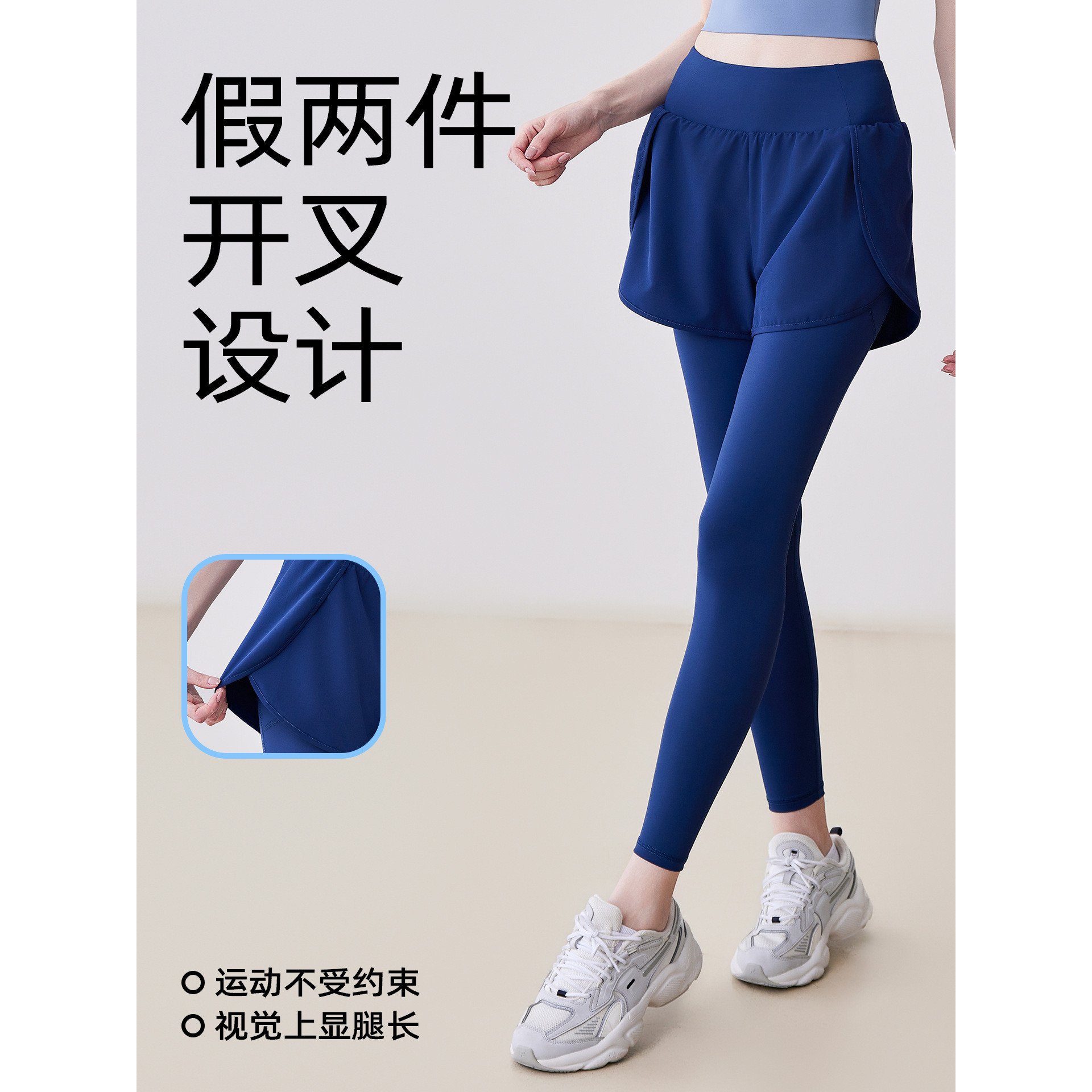 运动裤女2025新款春夏高腰提臀宽松训练跑步健身速干灰色瑜伽长裤