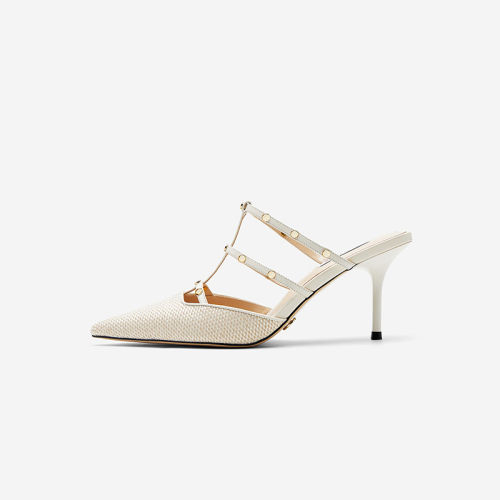 NineWest/玖熙包头凉鞋女细高跟