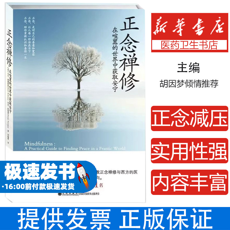 正念禅修 （新版）“正念减压法”创始人乔·卡巴金作序 丹尼尔戈尔曼 胡因梦倾情推荐 正版书籍