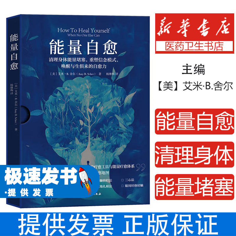 能量自愈：清理身体能量堵塞，重塑信念模式，唤醒与生俱来的自愈力【美】艾米·B.舍尔（AmyB.Scher） 著北京科学技术出版社