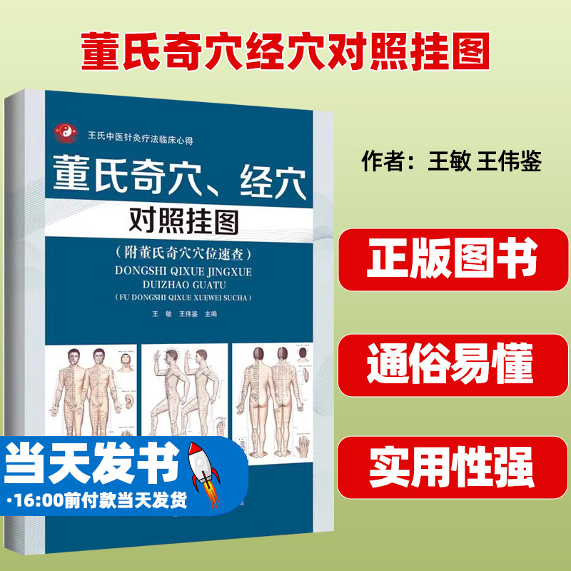董氏奇穴经穴对照挂图辽宁科学