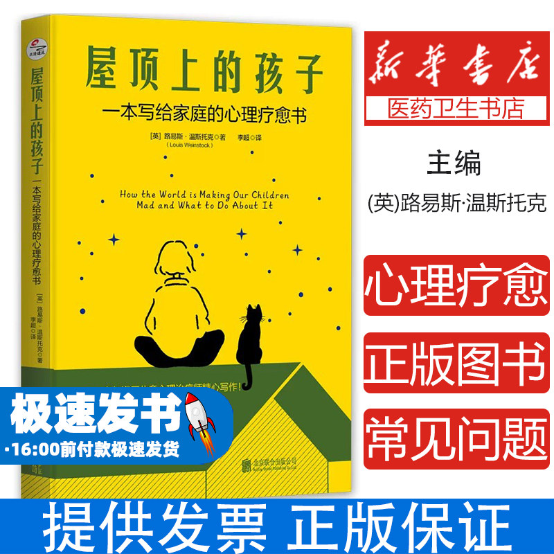 屋顶上的孩子一本写给家庭的心理疗愈书路易斯温斯托克李超北京联合出版公司儿童心理治疗诺提勒斯图书奖家庭心理疗愈亲子关系疏导