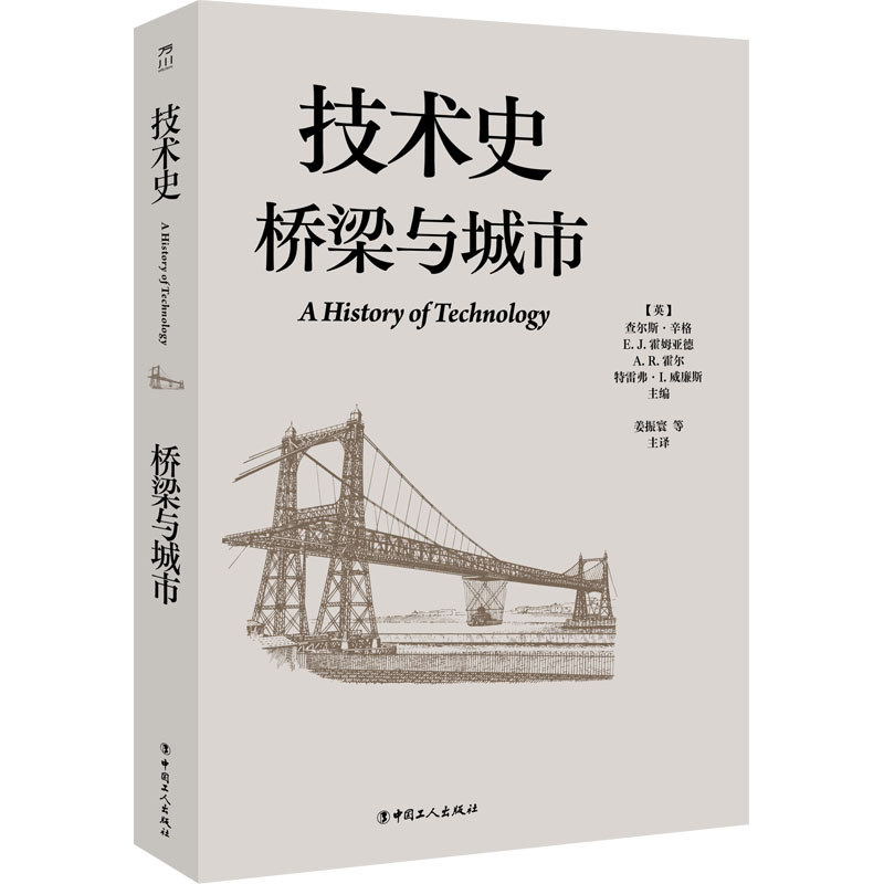 正版 技术史桥梁与城市 查尔斯・辛格 姜振寰主译 中国工人出版社 技术文明史 桥梁工程发展历程城市建设史研究科技科普实用工具书