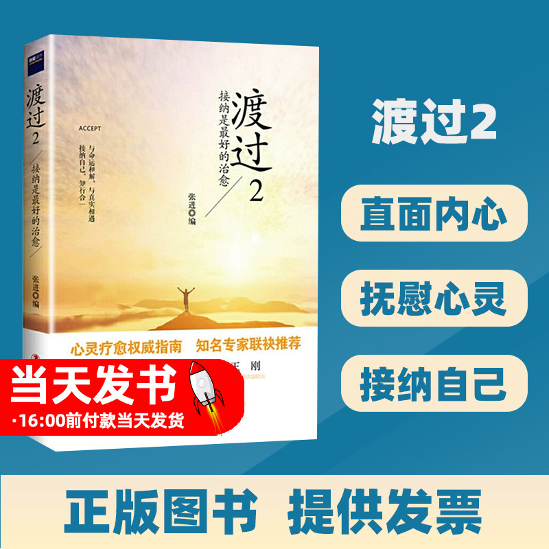 正版速发 渡过2 接纳是最好的治愈 我战胜了抑郁症心理咨询正念认知疗法抑郁症焦虑心理学治焦虑抑郁症关于抑郁症的书 抑郁症书籍