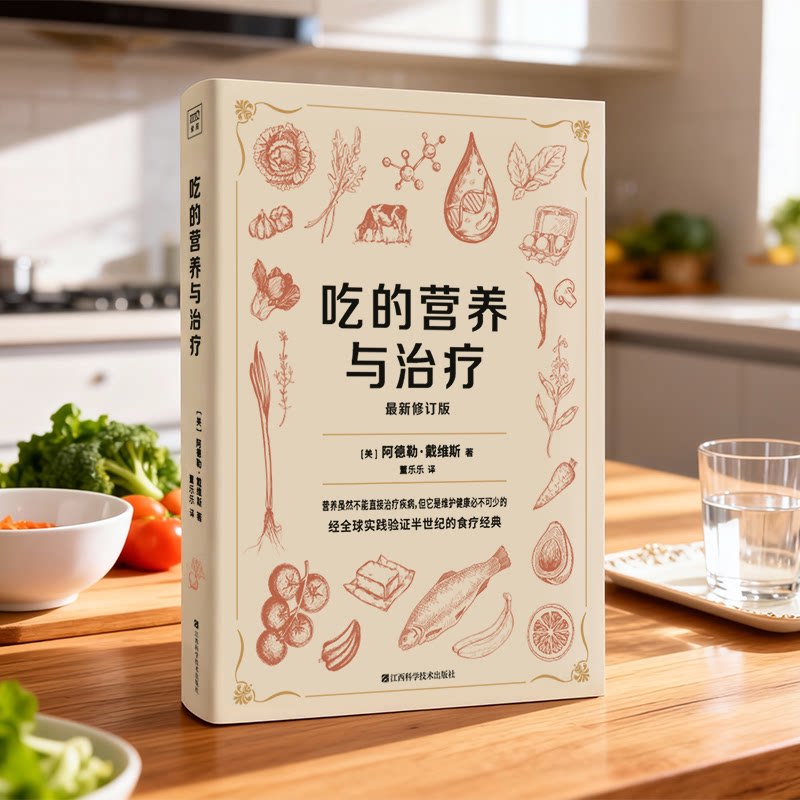 吃的营养与治疗阿德勒戴维斯江西科学技术出版社家庭营养保健常见疾病营养调理健康饮食指南慢性病膳食调养均衡营养搭配日常保健养
