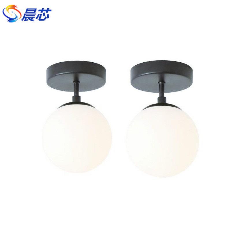 过道灯走廊灯 北欧简约现代门厅衣帽间玄关阳台衣帽间小吸顶灯