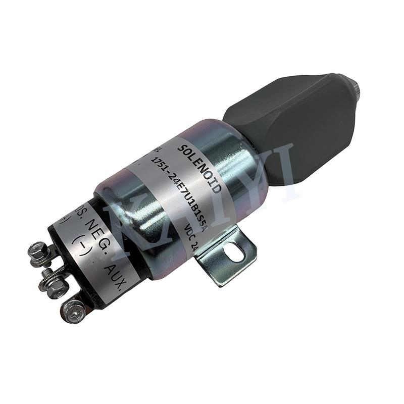 挖机配件CAT320/200B加藤700熄火控制器开关1751-24E7U1B1S5A