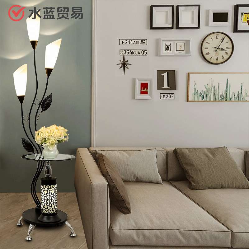 简约北欧落地灯客厅卧室房间时尚灯饰灯具创意沙发设计感茶几灯