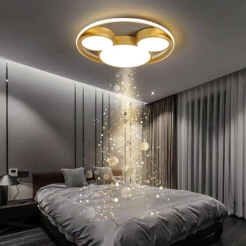 儿童房灯 卧室灯简约现代led吸顶灯饰公主房客厅创意女孩卧室灯具