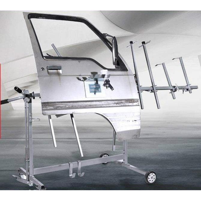 汽车门喷漆架 移动保险杠油漆喷涂翻旋转维修工具架子3种规格