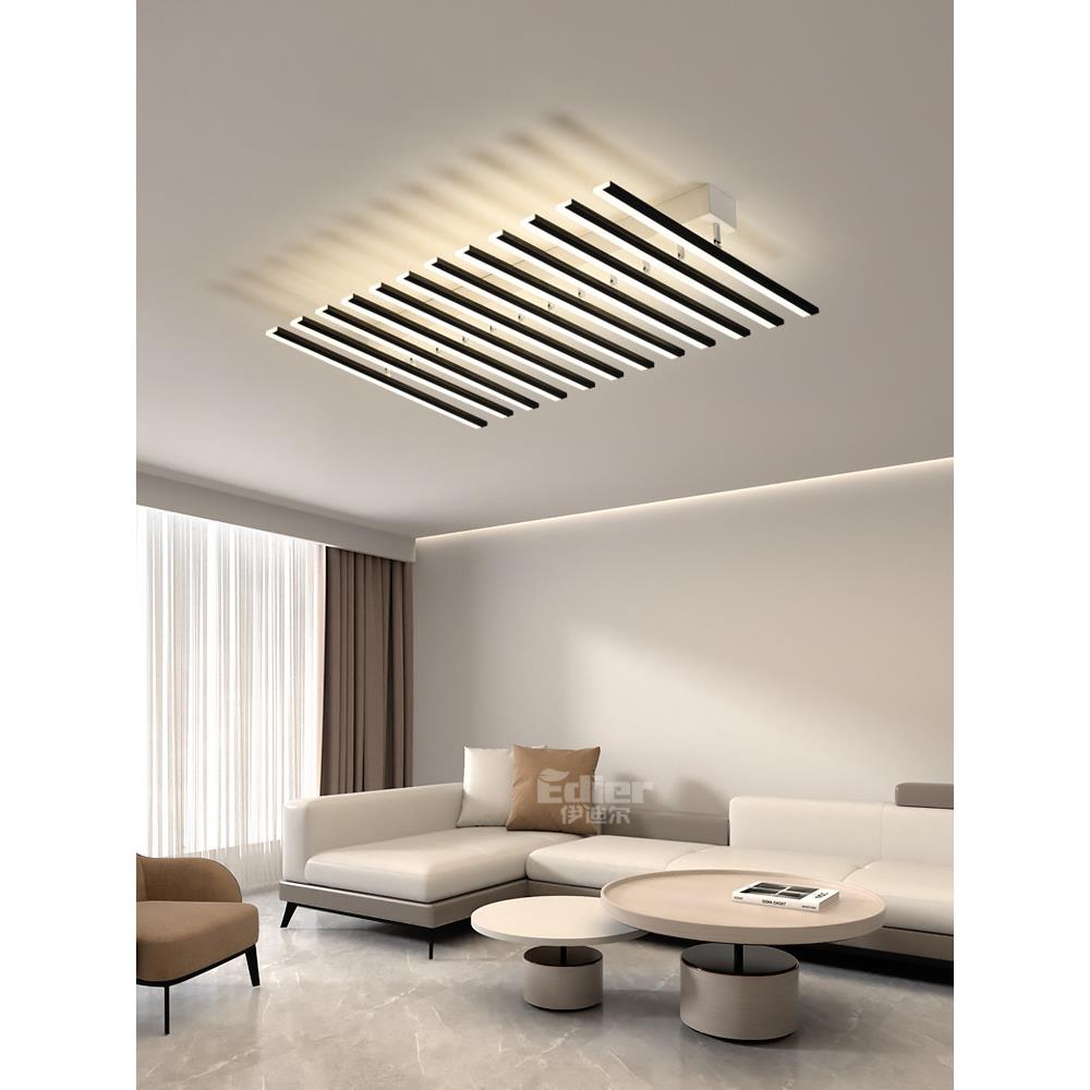 客厅灯简约现代大气家用led吸顶灯个性创意极简大厅主灯餐厅灯具