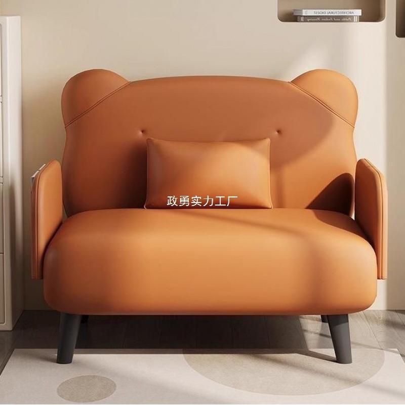 单人折叠沙发床一体两用简易小户型客厅沙发可躺可坐可睡出伸缩床