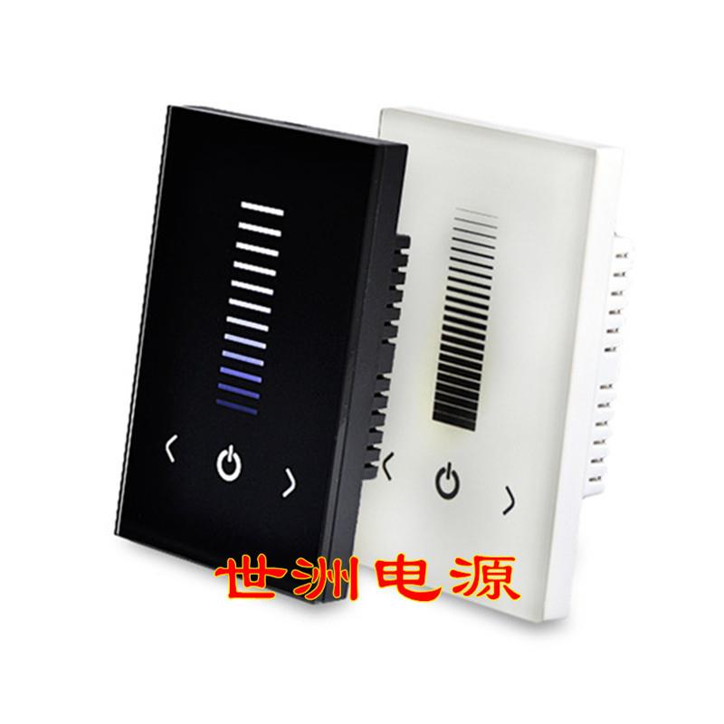 led美规低压触摸面板调光控制器单色灯条灯带智能照明灯具控制器