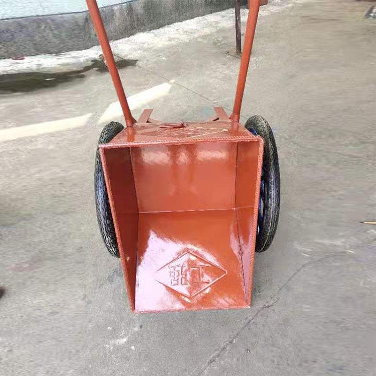 厂家现货工强花纹翻斗车建筑工地双轮手推车小推车劳动车厂家直供
