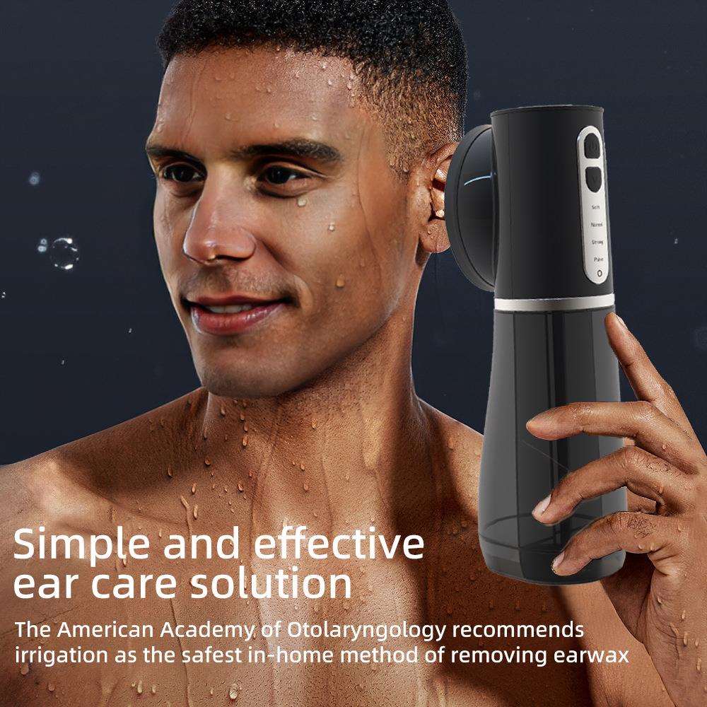 新品便携式冲耳器家用全自动冲洗耳垢耳朵清洁器多功能电动洗耳器