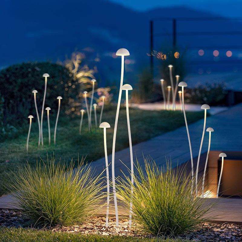 蘑菇灯户外新款草坪灯别墅院子灯花园太阳能景观装饰灯室外氛围灯