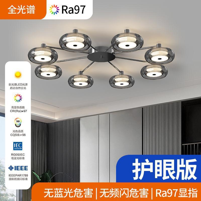 意式客厅吸顶灯轻奢感led卧室餐厅吊灯现代简约2024新款灯具