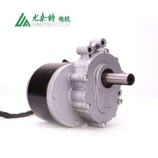 尤奈特輪椅車電動機普通內螺紋有刷永磁直流電機 250W24V MY1016Z