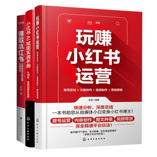 文案创作 爆款 视频制作 小红书AI赋能实战手册 小红书 营销策略 玩赚小红书运营3册：玩赚小红书运营：账号定位