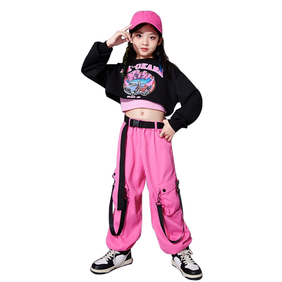 萱娅棠少儿爵士舞练功舞蹈服