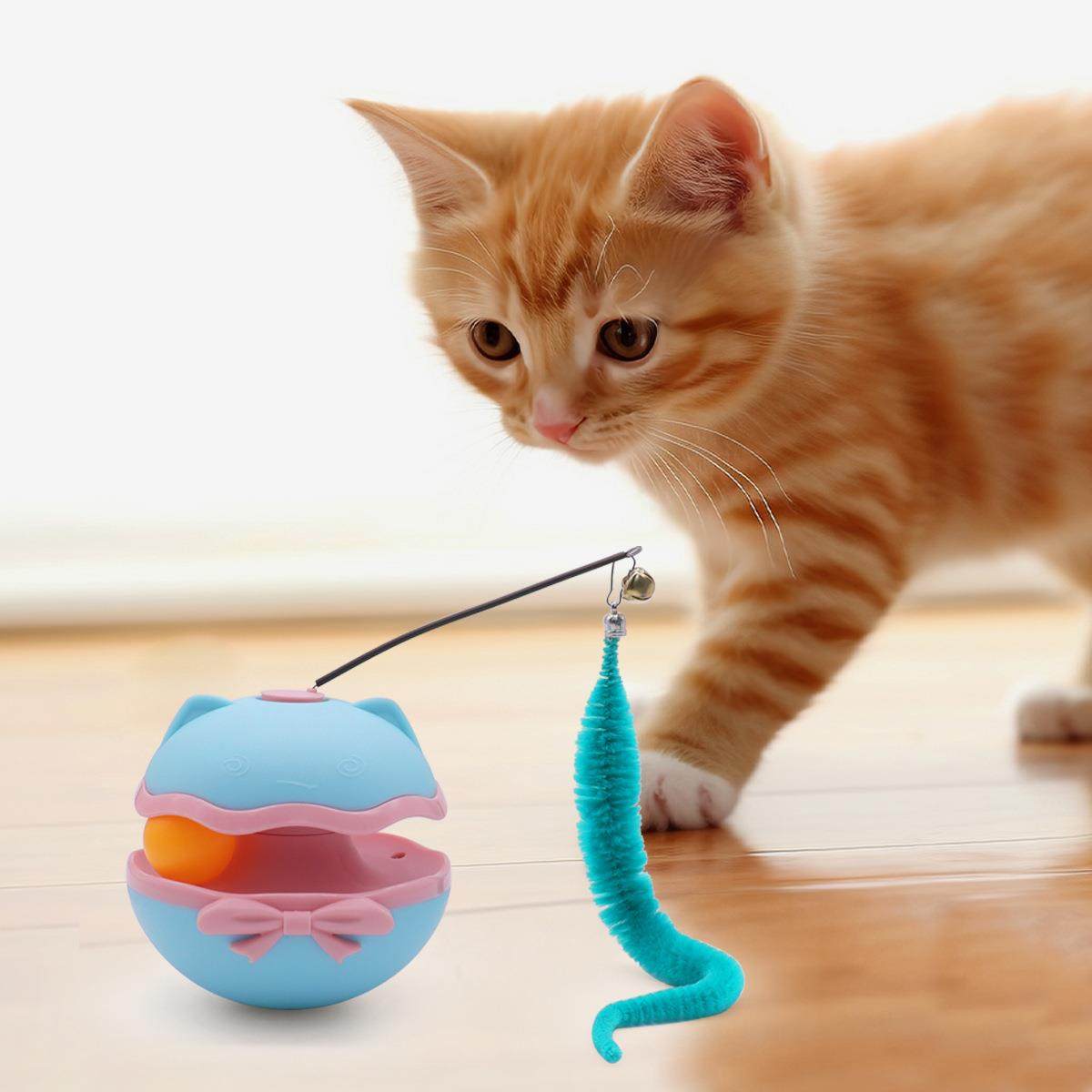 市场新品宠物电动玩具不倒翁猫咪用品猫玩具自嗨解闷猫转盘逗猫球,宠物/宠物食品及用品,宠物智能玩具,淘宝优惠券,粉丝福利购,淘宝优惠卷