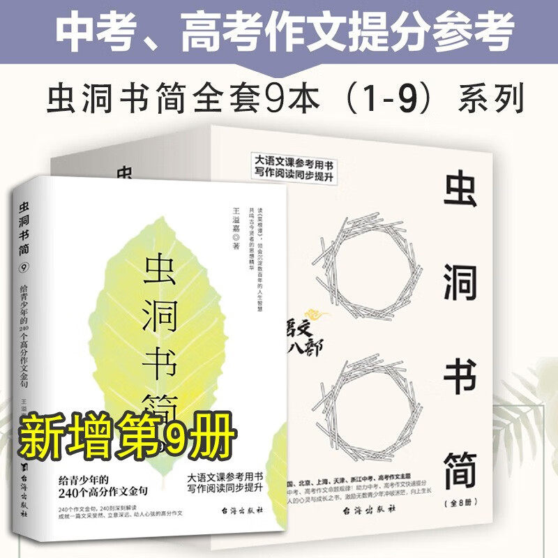 虫洞书简:大语文天龙八部 套装1-9册初中高中语文素材积累作文写作