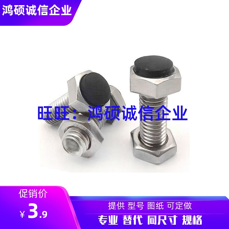 TDB96-M10/M12-L20/L25/L30/L35/40/45/50/60/70 不锈钢止动螺栓