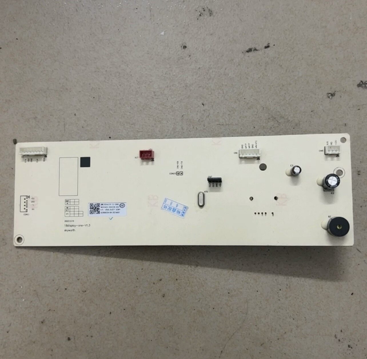 适用于创维滚筒洗衣机显示主板N032402-000228-00H