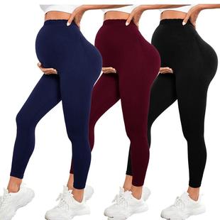 pants leggings high quick-drying pregnancy long elastic