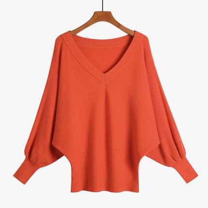 pullover sweaters winter fall cashmere soft long batwing