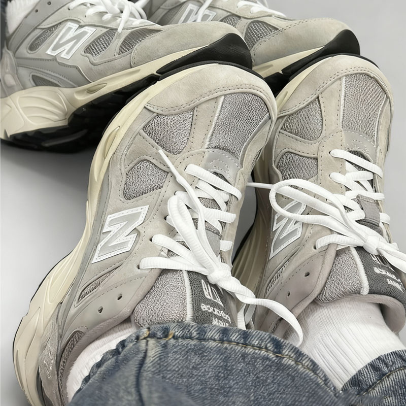 New Balance NB 878 灰色 复古跑步鞋 男女同款 CM878MC1