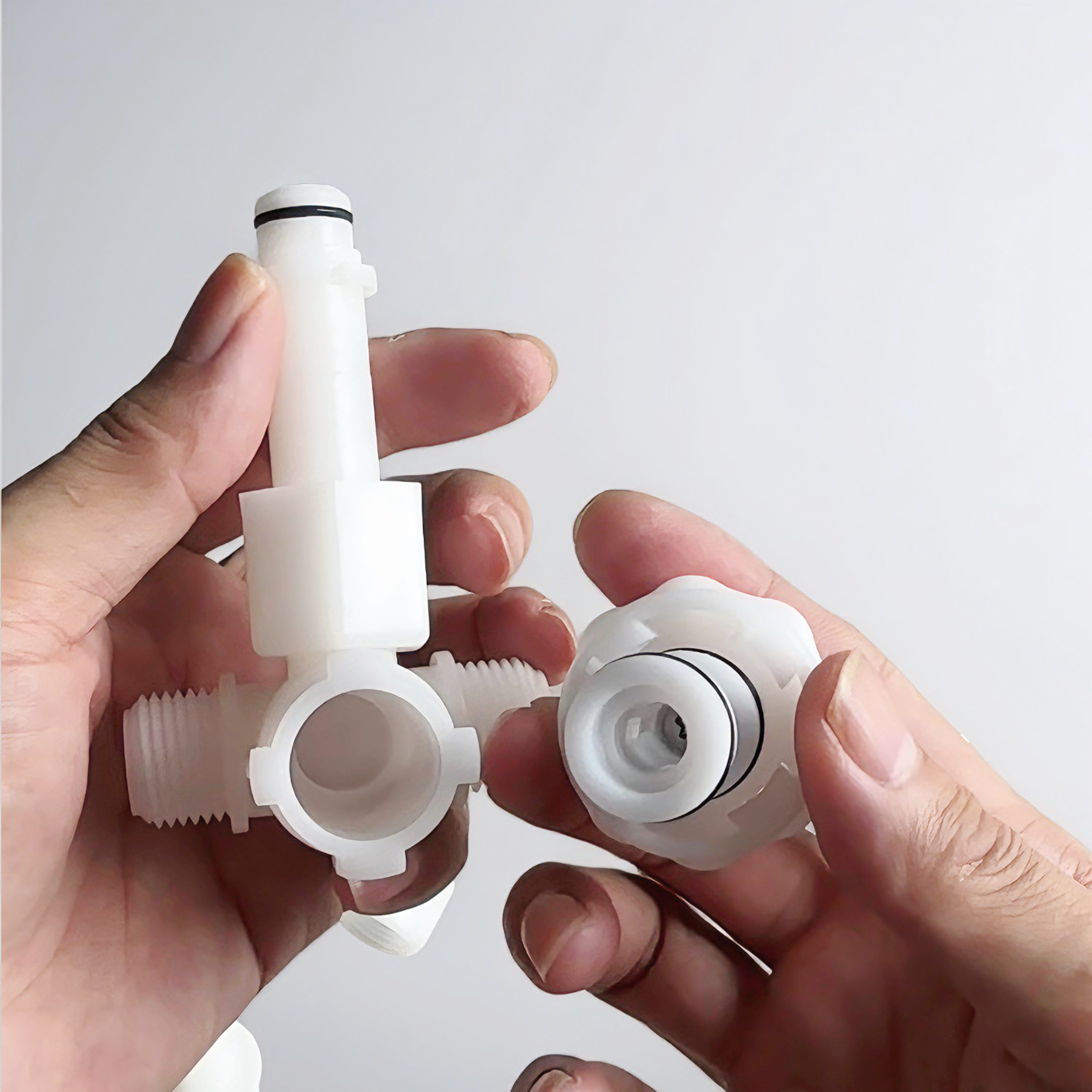 科勒隐藏水箱上水角阀过滤器4分开关暗装水箱配件维修备用品6283