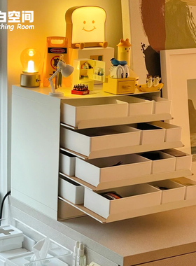 IKEA宜家哈维莫塔克维索信盘抽拉抽屉式化妆品收纳盒