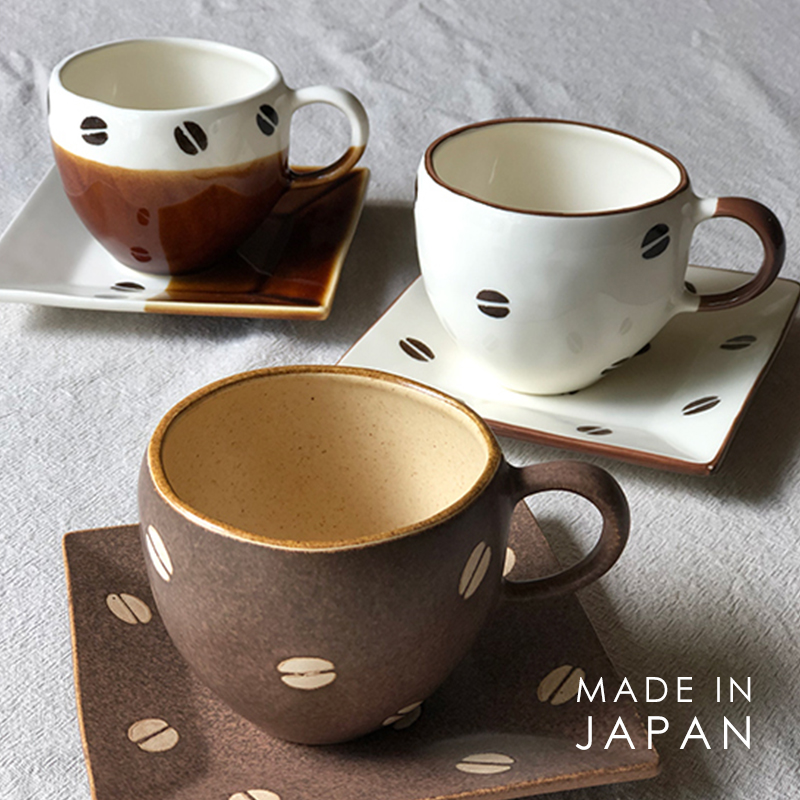 速发JIK克釉下彩马I点高颜值咖啡杯带把手茶水杯家用杯心盘