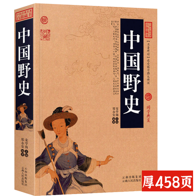 正版中国野史中华野史历史书籍