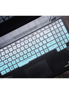 适用于华硕FX80GFX504/FX503 FX505笔记本键盘保护膜飞行堡垒7/6代5/4代6Plus FX86S ROG枪神2 S5C电脑键盘套