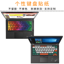 ThinkPad联想E490 L480 E495 T470 E14笔记本按键贴纸 X1Carbon T14S Gen2 X13 X390 X270电脑键盘贴卡通个性