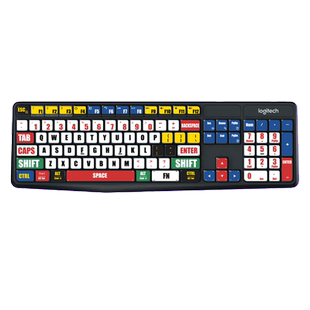 适用于罗技K390 K375S MK315 MK235 K235 台式键盘贴按键贴纸卡通装饰主机动漫个性定制定做