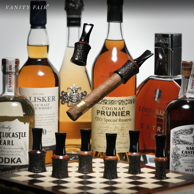 VANITYFAIR雪茄烟嘴进口石楠木循环型过滤烟嘴大师雪茄专用工具,ZIPPO/瑞士军刀/眼镜,烟嘴,淘宝优惠券,粉丝福利购,淘宝优惠卷