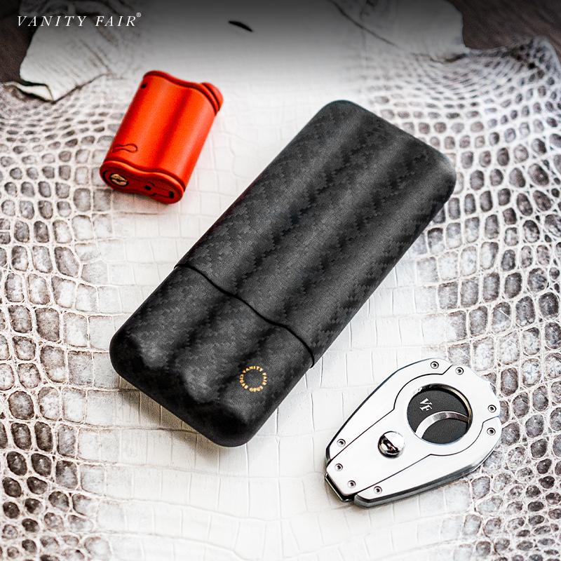 碳纤维无感雪茄盒VANITYFAIR
