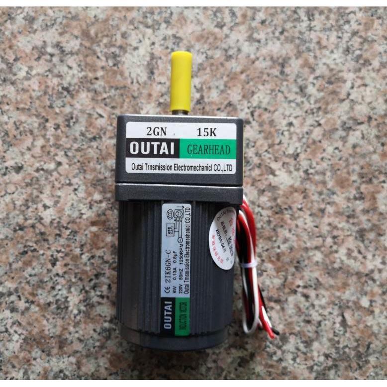 OUTAI欧泰减速调速马达2IK6GN-C齿轮口罩机电机减速电机2GN-15K**
