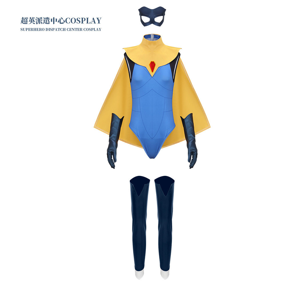 超英派遣中心cosplay金耀光游戏cos服装女超人紧身衣万圣节表演服