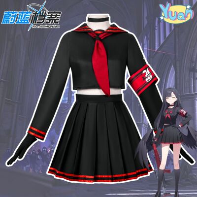 蔚蓝档案BlueArchive仲正一花cosplay动漫服装jk制服万圣节服饰