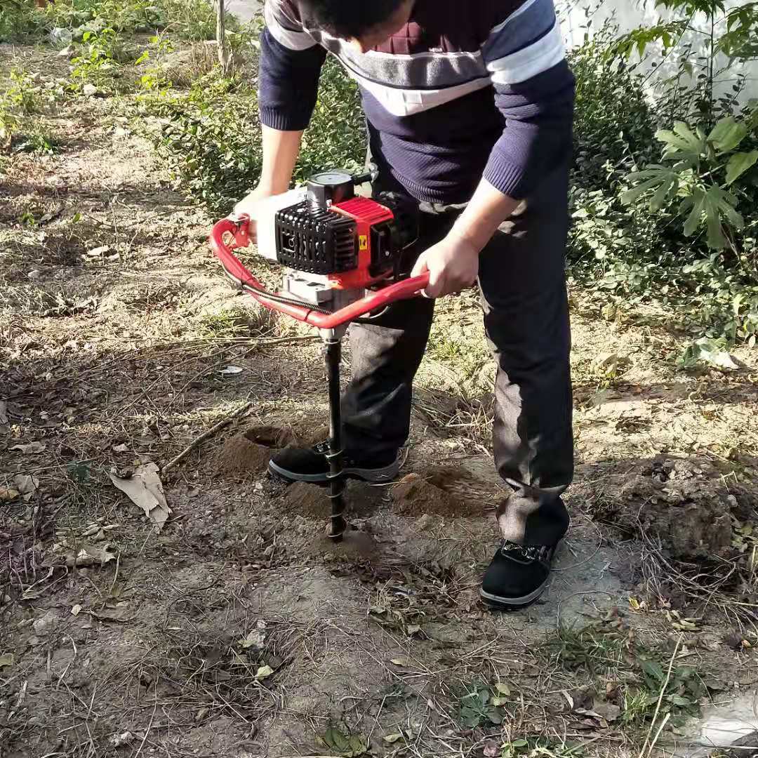 环保型果树施肥钻洞机 商用小型刨坑机 林业植树专用挖坑机